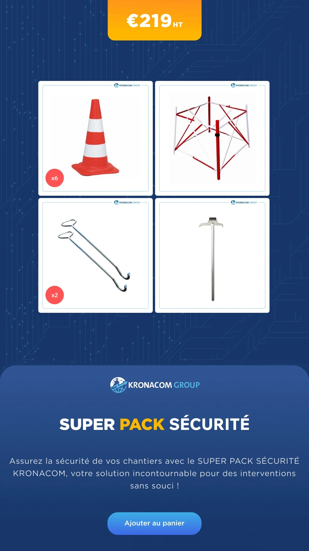 Super Pack sécurité